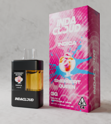 Sherbert Queen Delta 8 Disposable Vape Pen 3 Grams